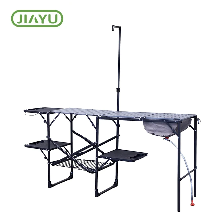11 draagbare opvoubare aluminium -kampeertafel