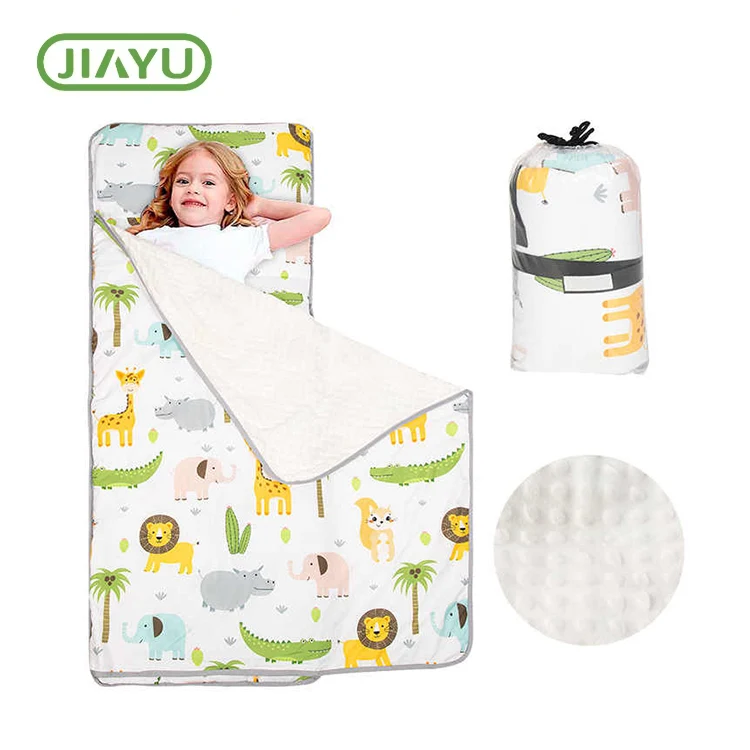 Blou kleuter Camping Nap Bag