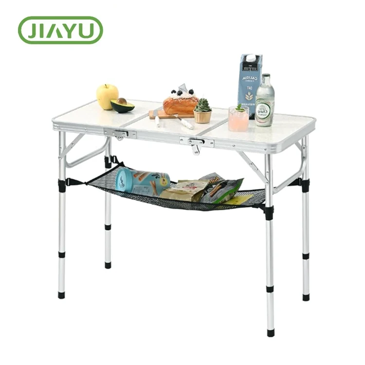 Draagbare aluminium -kampeertafel