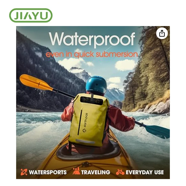 Waterdigte droë rugsak Duffel -sak