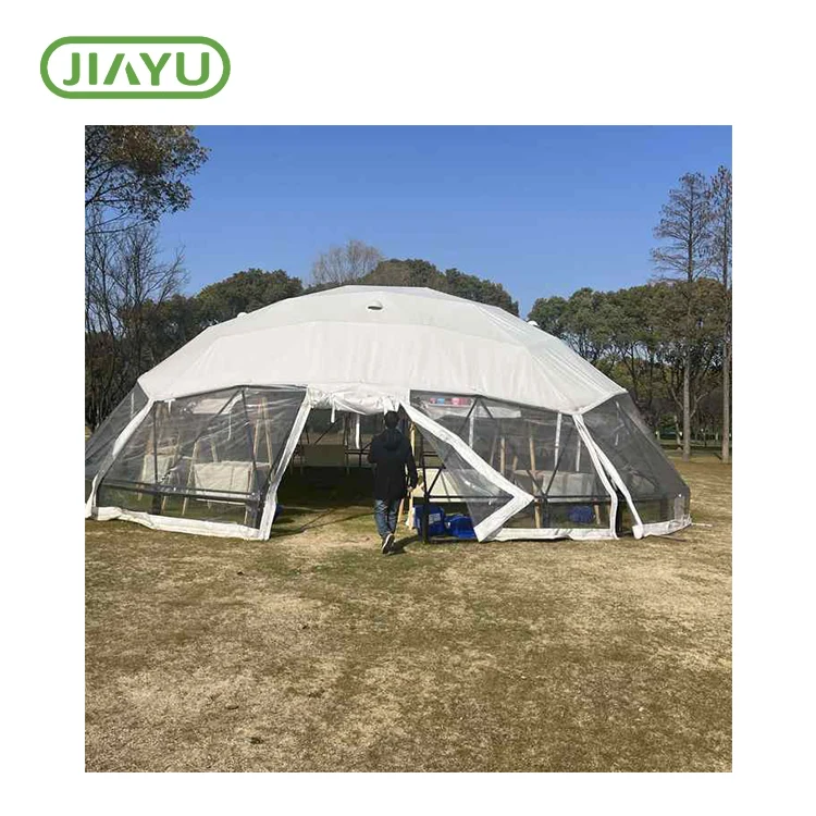 Winddigte taktiese geodesiese basiskamp tent